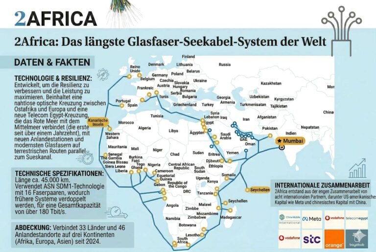 2Africa: Der Glasfaser-Gigant